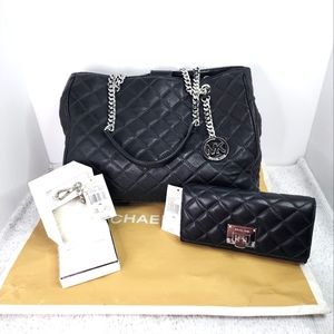 Michael Kors - Quilted Leather, Black